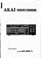 Akai AA-M8-SL-Service-Manual 
